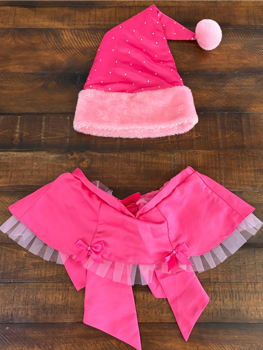 Sexy Santa Baby Bow Back Skirt Victoria Secret Vintage